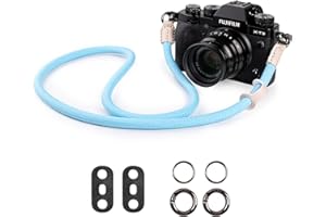 VOVMOEYA Correa Cámara, correa para el cuello y el hombro para cámara DSLR SLR, correa para cámara Fujifilm XS20 XT5 XH2S Nikon Zf Z8 Z30 Canon EOS R6 R7 R8 R10 R50 Sony A6700 A7C II A7IV A7R IV