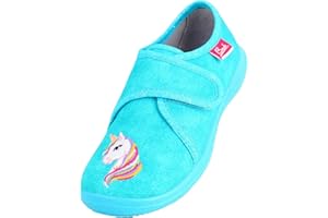 Beck Mädchen Einhorn 3004 Niedrige Hausschuhe
