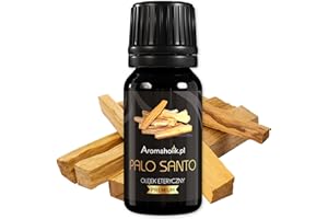 Aromaholik Olejek Eteryczny palo santo BIO 100% naturalny – olejek eteryczny do dyfuzora & aromatyzera – certyfikowany olejek eteryczny z Indii – Palo Santo Essential Oils 10ml do sauny i masażu