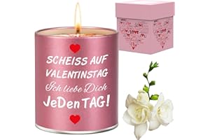 OEAGO Valentinstag Kerze Geschenk für Sie Frauen Geschenke für Sie vom Freund, Ehemann lustige Valentinstagsgeschenke Duftkerzen Geschenke für Frau Freundin an Valentinstag Geburtstag Jahrestag Weihnachten