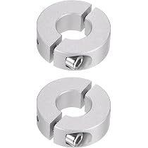 Lot De 4 Bagues De Réglage Axe 17mm QUARKZMAN – Butée Double Fente, Alu 6061 Anodisé, 35mm OD, 12mm Largeur – Maintien Solide Poulie & Arbre