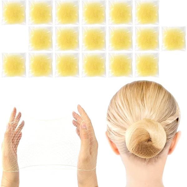 30 Stück Haarnetze In Braun – Unsichtbare Duttnetze Für Lange Haare