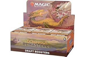 MAGIC THE GATHERING Magic: The Gathering Dominaria Remastered Draft Booster Box, 36 Packs