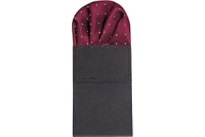 DonDon pañuelo para hombres ya doblado para asiento perfecto