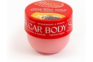 THE SOMERSET TOILETRY COMPANY LIMITED Tropical Fruits Gentle Exfoliating Sugar Body Scrub Strawberry and Papaya 310g