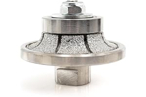 Z-LEAP B10 3/8 Zoll halbe Bullnose Roundover Diamant Handprofiler für Granit Beton Marmor Stein M14 Gewinde