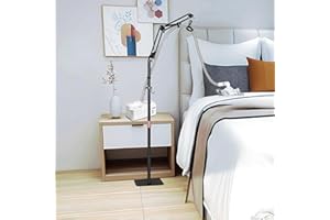 REAQER CPAP Hose Holder Hanger for Bed Preventing Tube Leakage and Tangle,Used Under The Mattress or On The Floor with Swivel Arm CPAP Accessories hook