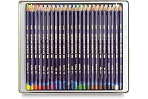 Derwent Inktense ołówki 24 sztuki wielokolorowe