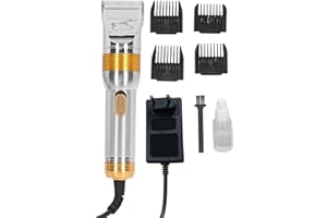 BestAlice Cisaille à Moutons Tondeuse électrique Professionnelle pour Moutons, Tondeuse de Toilettage pour Moutons, Alpagas, Chèvres, 6 Vitesses, Machine de Toilettage pour Chats, Chiens(EU)