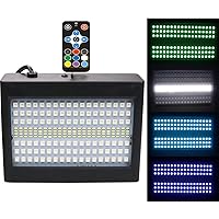 204Zwei-Farben-Blitzlichter Flutlicht-Disco-Licht 7 Farben 16 Geschwindigkeitsanpassungen 40WGRB Bühnenlicht…