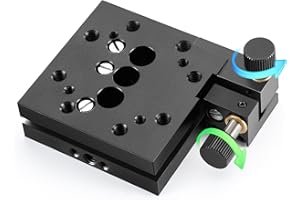 Huanyu 2-axis Manual Optical Tilt and Rotation Stage Platform Translation Stage Linear Stage