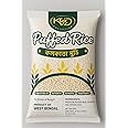 KVD Collection Bangla Premium Kolkata Special Rice Moori - 1Kg, Puffed Rice, Light & Airy Muri Snack, Rich in Essential Vitamins & Minerals, No Chemical Fertilizers, Kolkata Special Moori