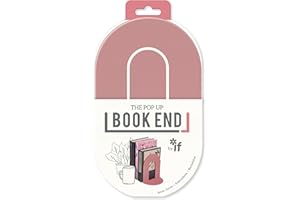 IF The Pop Up Book End, Folds Flat, Single Bookend, Mix & Match - Blush
