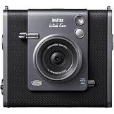 Fujifilm Instax Wide Evo Black Quick Print and Printer Feature Hybrid Camera