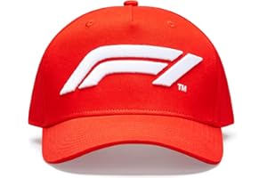 Fuel For Fans Formula 1 - Tech Collection - Gorra de Béisbol con Logo Grande - Rosso - One Size