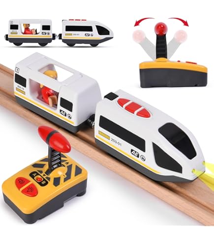 BASAMOU elektrische trein voor kinderen 3 4 5 6 7 jaar oud met lichten, trein circuit elektrische auto voor kinderen, speelgoedspoor, jongens en meisjes verjaardagscadeau Kerstmis (67PCS