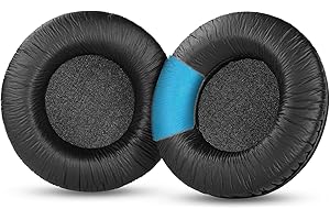 YUNYIYI Pomarszczone wymienne nauszniki nauszniki poduszki poszewka na poduszkę kompatybilna ze słuchawkami Sennheiser PC320 G4ME