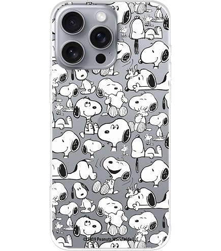 2 Stück IPhone 16 PRO MAX Hüllen | Niedliches Karikatur-Muster, TPU Silikon | Transparent & Stoßfest