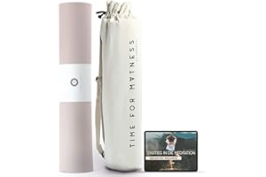 ‎AGREENIE aGreenie Yogamatte rutschfest schadstofffrei 6mm / 183x68cm Yoga Matte breiter aus hochwertigem TPE/antiallergene Yogamatten inkl. Yogamatte Tasche & E-Book/PARENT