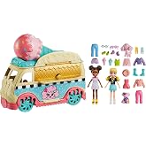 Polly Pocket-Polly Pocket Minik Lezzetler Dondurma Arabası HHX77