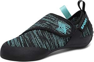 ZHENSI Chaussures d'escalade Femmes Chaussures d'escalade pour Débutants Chaussures Légères pour Enfants en Salle