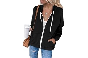Jhsnjnr Sweatjacka dam huvtröja långärmad dragkedja pullover fleecejacka sport sweatshirt jacka dragkedja huvtröja