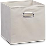 Zeller 14131 Contenitore, Non-Woven, Beige, 28x28x28 cm