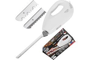 ADLER - Couteau électrique 180W Blanc