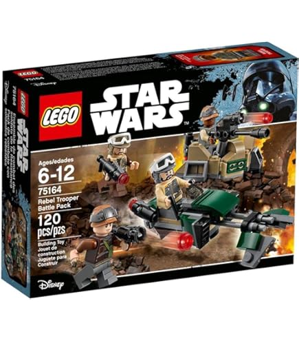 Lego Endor Rebel Trooper & Imperial Trooper Battle Pack: Wiek 6-12