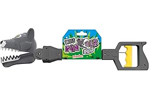 Pincher Pals - Loup de Deluxebase. Jouet pinceur de Grande Taille pour Les Enfants. des Jouets à Griffes Amusants Qui Font de fantastiques Cadeaux Canine!