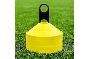 FORZA Plots de Délimitation pour l’Entraînement de Sport | Équipement Essentiel pour Le Football, Le Rugby, Le Fitness et Autres Sports | 10 Couleurs [Pack de 50/1000]