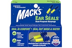 MACK'S Oído Seals de Mack tapones para los oídos 1pr