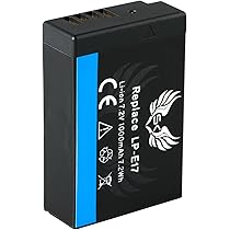 K&F CONCEPT LP-E17 Accu 1040mAh met USB-C, 2 stuks accu