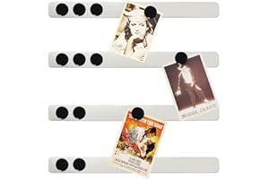 PYJLBX Pizarra Magnética Pizarra Memo, Tablon de Anuncios Autoadhesivos, Pizarra Magnetica Nevera, Pizarra Magnetica Pared Tablero Magnetico con 10 Imanes Negro para Iman Hogar Oficina Aula, 4 Piezas