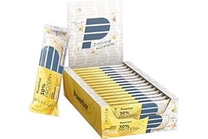 PowerBar Protein Plus 30% Lemon Cheesecake 15x55g - Barra de alta Proteína + Suero y Proteína de Caseína