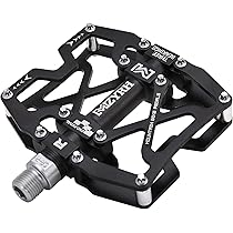 MZYRH Mountainbike-pedalen, 9/16 inch, 3 lagers, antislip, lichte aluminiumlegering, fietsplatform, pedalen voor mountainbike, racefiets, zwart