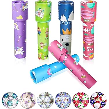 MIJOMA Kaleidoskop Set Weihnachten - Lernspielzeug Für Kinder 2 Stück