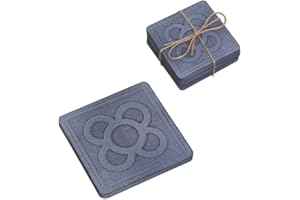 VIDAL REGALOS Posavasos Juego 4 Unidades Panot Barcelona 10 cm