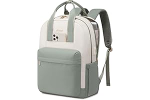 LOVEVOOK Rucksack Damen, 15,6 Zoll Laptop Schulrucksack Mädchen mit Laptopfach, Wasserdicht Tagesrucksäcke Reiserucksack Arbeitstasche Lehrertasche, Backpack Women Elegant für Uni Büro Freizeit