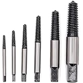 AEE&reg; 6-Piece Professional Screw Removal Set Broken Bolt Guide Extractor Damaged Non-Rotating Jammed Broken Rusty Screw Removal Apa