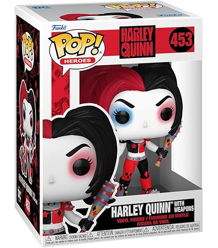 Harley Quinn with Helper Pop #357 DC Super Heroes Vinyl Figure