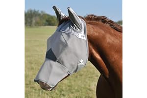 Cashel Crusader Fly Mask UV-Schutz Fliegenmaske Ohren und Nase