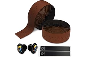 TOPCABIN Bicycle Bar Tape EVA Camouflage Series Comfort Road Bike Handlebar Tape Bike Bar Tape with Bar End Plugs-2 Rolls