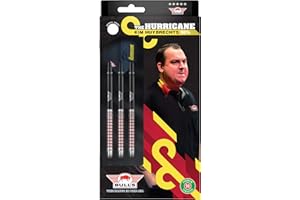 Bull's NL Kim Huybrecht- Dardos de acero (90% PCT, punta de acero, 24 gramos)