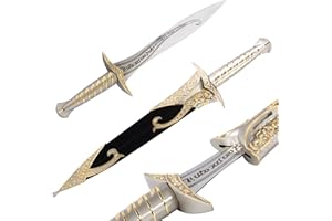 ‎VIKING GEAR Viking Gear® Stich Schwert Herr der Ringe mit Scheide OutdoorLord of The Rings Sword Edelstahl Schwert