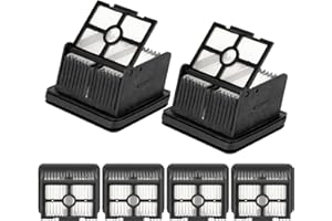 FILTERIST (6 sztuk) wymienne filtry HEPA H12 Pro kompatybilne z bezprzewodowym odkurzaczem HEPA Dreame H12 Pro FlexReach / H12 Dual / H13 Pro/ M12/ H12S/ G10 Pro/ G10 Combo bezprzewodowym odkurzaczem na mokro i