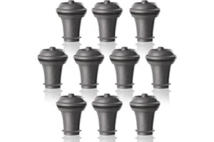 Vacuum Wine Saver, Extra Stoppers 10 Pkg, 10/PK by Vacu Vin