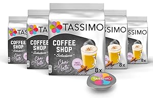 ‎TASSIMO Tassimo Kapseln Coffee Shop Selection Chai Latte, 5 x 8 Pads, 40 Teekapseln