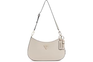 GUESS Noelle Top Zip Shoulder Bag, Borsa Donna, Taglia Unica
