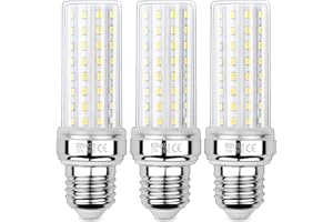 HZSANUE E27 żarówki LED Kukurydziane 20W, 3000K Ciepła Biel, 2200 lm, żarówki śrubowe Edisona, 150W Odpowiednik żarówek żarowniczych, Opakowanie 3 szt